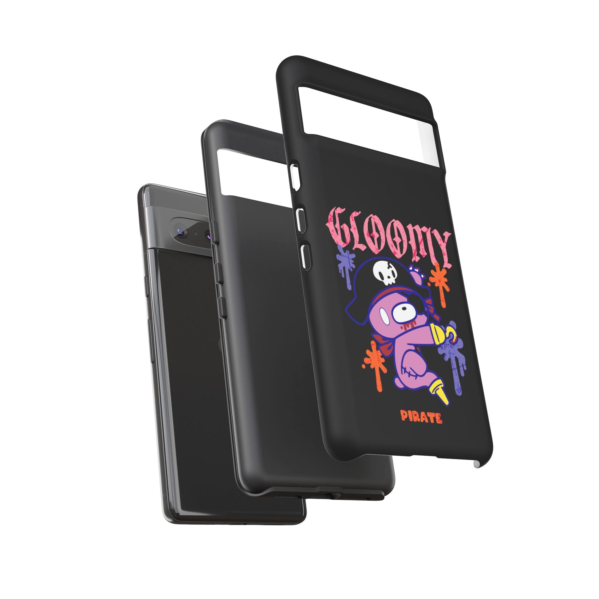 gloomy bear Halloween pirate Phone Case